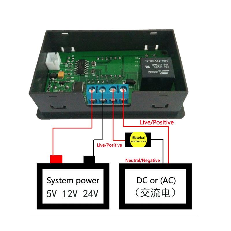 

W3230 Mini Digital Temperature Controller 12V 24V 220V Thermostat Regulator