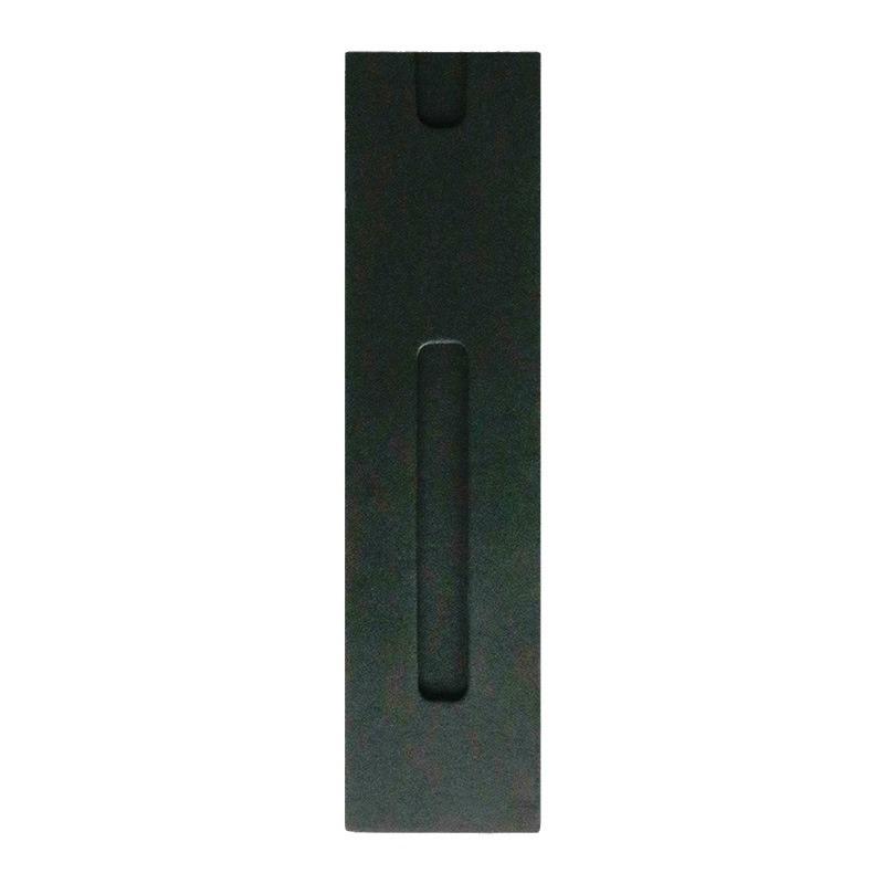Eco-Friendly Kraft Paper Gift Pen Box with Customizable Black Card and Company Logo.