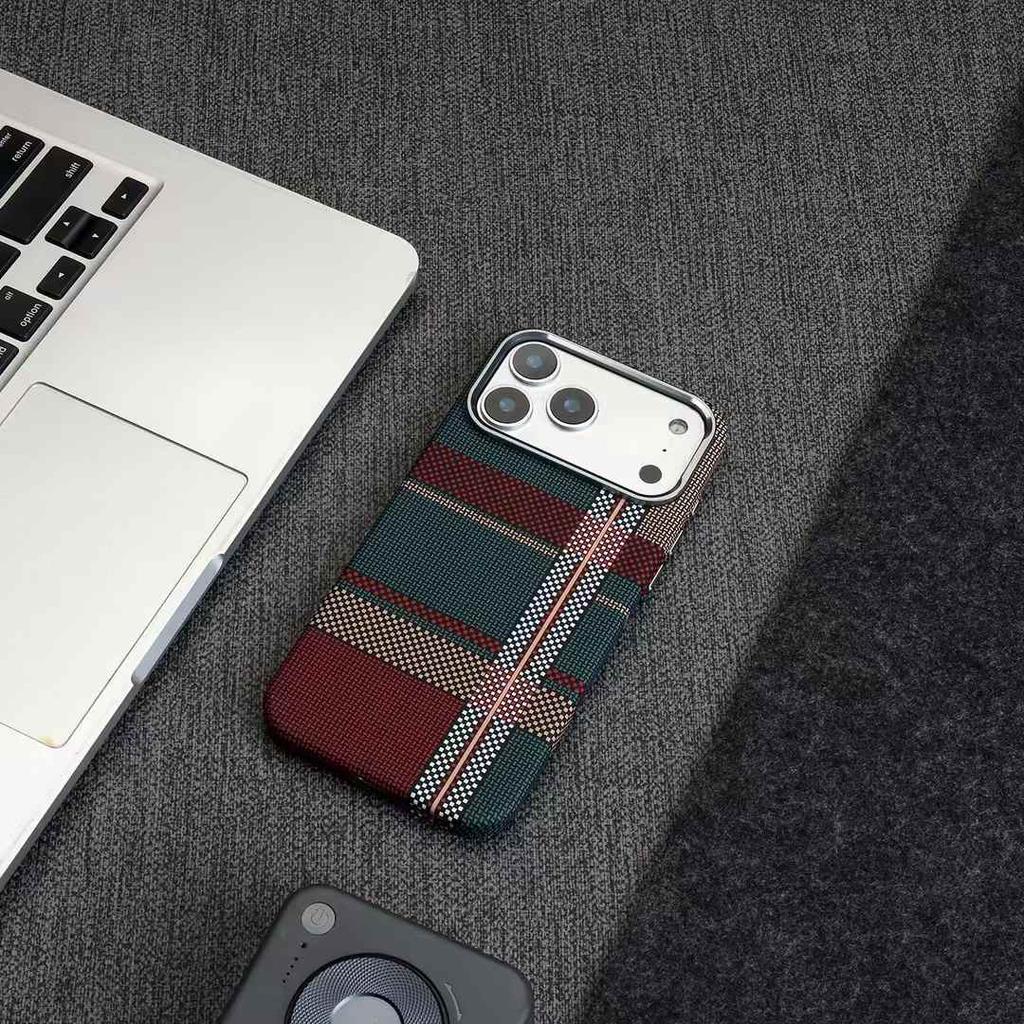 Luxury Carbon Fiber Texture Magnetic Case For IPhone 17 Pro Max Air 16 15 14 13 12 Pro Metal Lens Frame Button Shockproof Cover