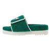 Sandália Plataforma GG Algodão Esponja Verde Tênis Masculinos 702412-UU010-3171