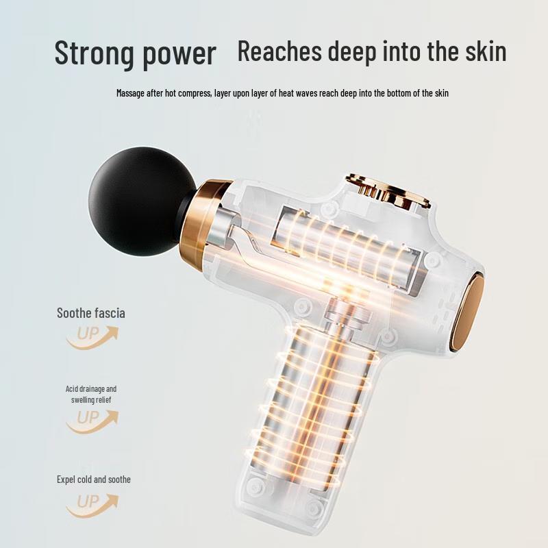 Aux Mini Hot Compress Fascia Gun