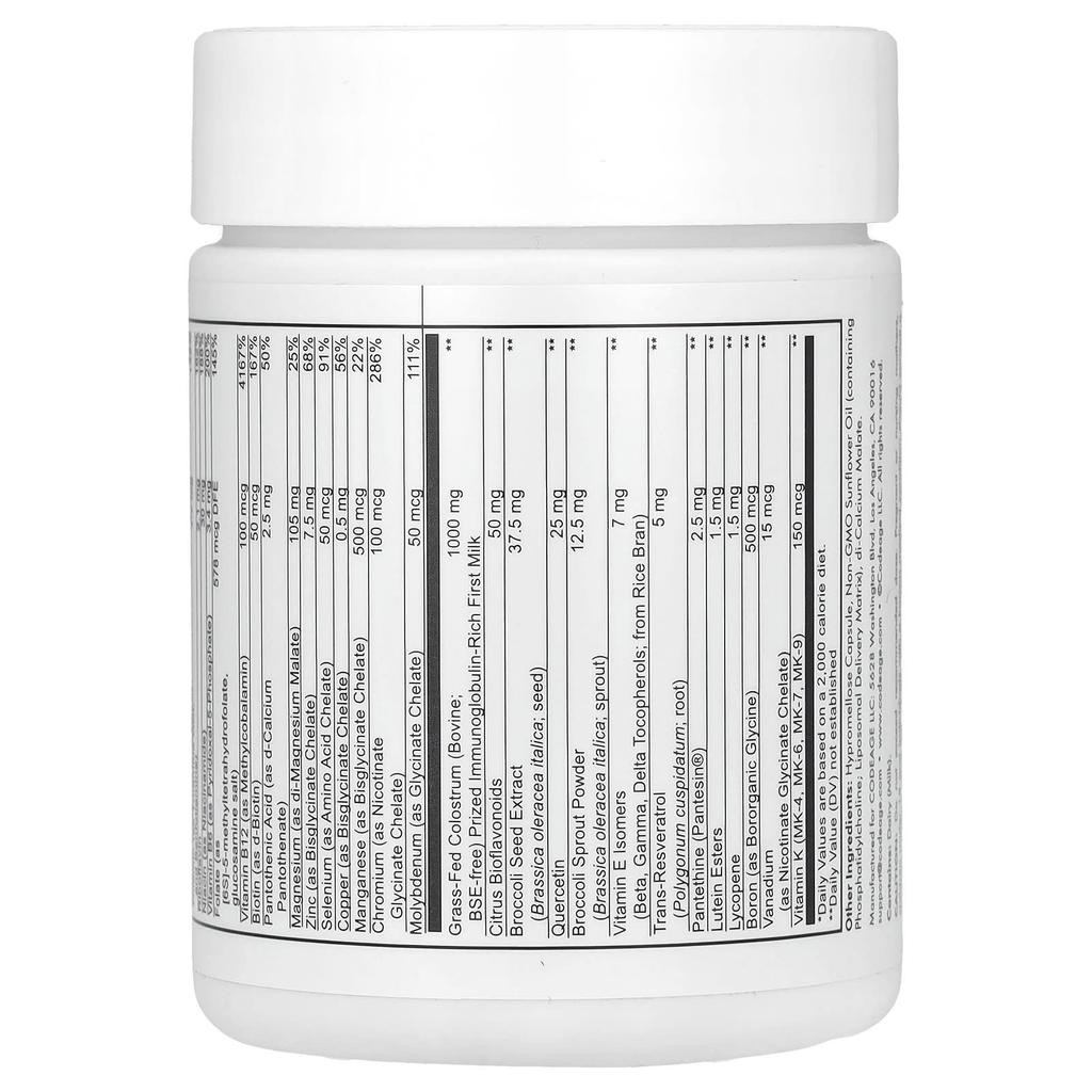Codeage, Multivitamin Recovery Elite Max, 90 Kapseln