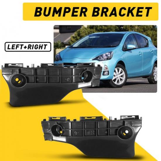 New Front Driver & Passenger Bumper Support Bracket For 2012-2017 Toyota Prius