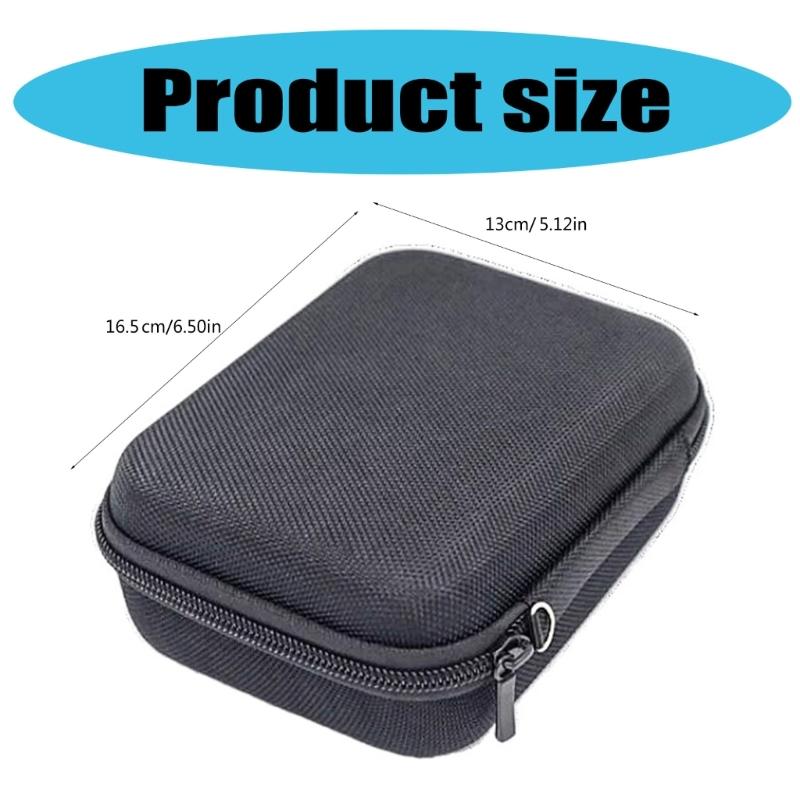 Compactly Mouse Bag for Wire Mouse Protective Sleeve Protectors with Handle Strap Meshes Pocket For Gaming Enthusiasts
