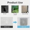 Flexible High-Strength Self-Adhesive Screen Repair Tape, Waterproof Mesh Patch for Window and Door Screens, Anti-Mosquito Cloth Surfaces Fix