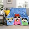 1pcPowerpuff Blanket - Soft and Comfortable for All Seasons - Perfect Gift IdeaA043021m