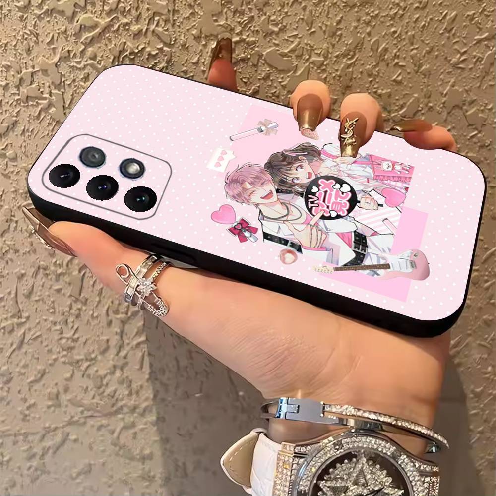 T-Tamon's B-Side Anime Phone Case For Samsung Galaxy A13,21s,22,31,32,52,53,71,80,A91 Soft Black Cover