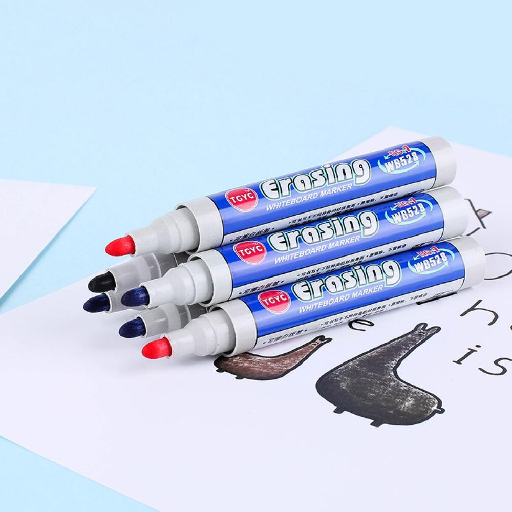 

Erasable Water Floating Painting Pen Interesting Marker Pens School Office Supplies blue 10pcs