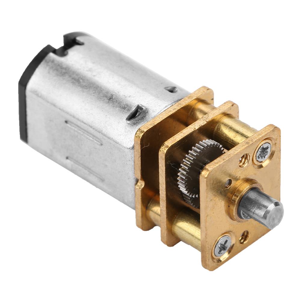 Mini Metal DC Low Speed Motor with Copper Gearing for DIY Robot Models 36V