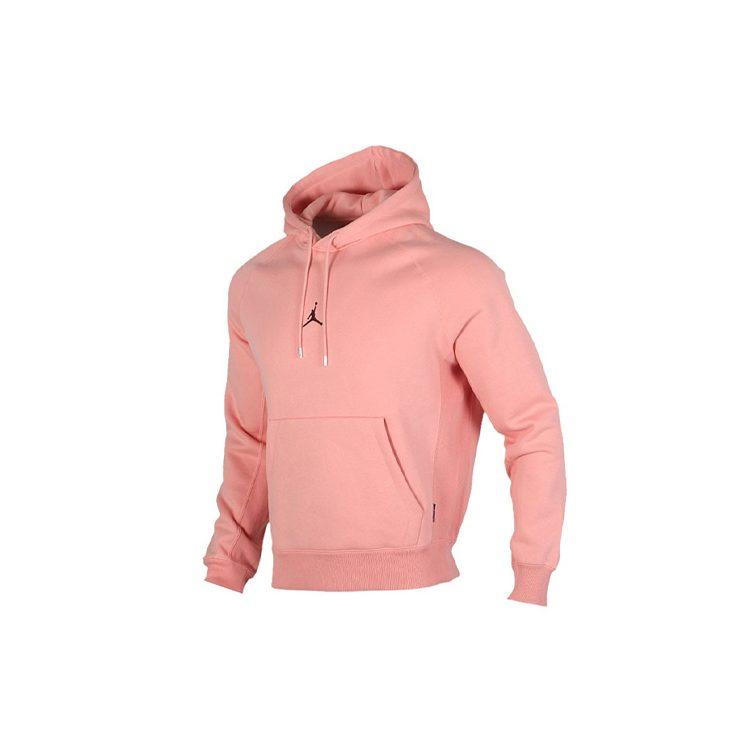 Jordan Sweatshirts Men's Pink Hooded Thickened Regular CD8727-606