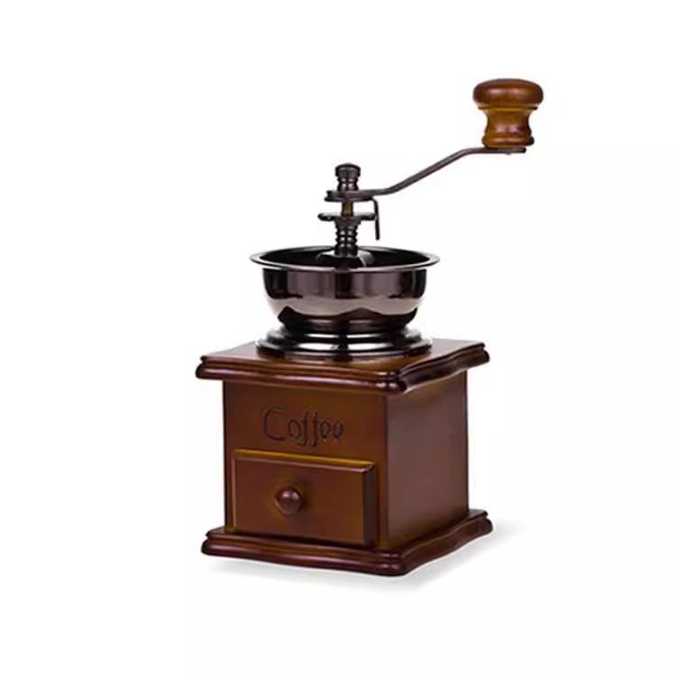 

Европейская мини-кофемолка из цельного дерева с ручным механизмом и керамическим сердечником Medium beech