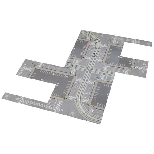 KATO N Gauge TV2 Unitram Street Track Expansion Set 40-812 Model Train Supplies