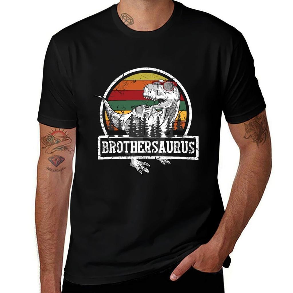 Brother Saurus Rex TShirt Running Gym Short Sleeve Sports Tee