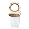Baby Solids Fruit Feeder Pacifier Infant Teether Toy 6M+ BPAFree Easy-Clean Silicone Pacifier For  Baby Teeth Relief