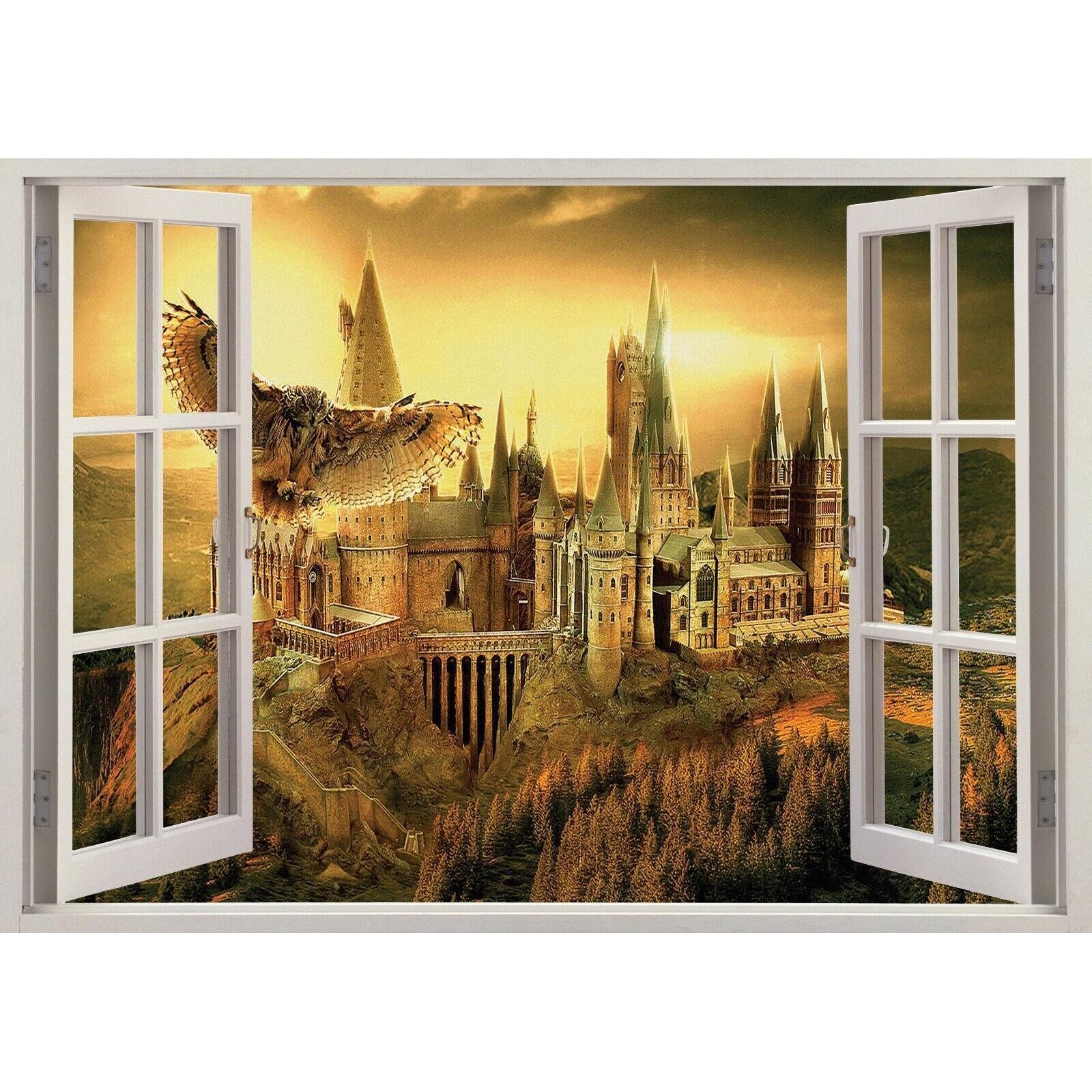 Harry Potter tapestry view from the window 75x100