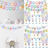 Easters Cake Decoration Cake Toppers Decorative Balloons Cake Decors Hanging Banners Suitable for Festival Occasion