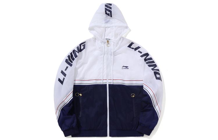 Куртки Li Ning Унисекс Синие С капюшоном Средняя Другие AFDP125-4 S