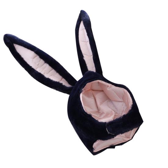 Cute Girls Plush Rabbit Bunny Ears Hat Earflap Cap Head Warmer