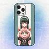 Spy X Family B-Bond Yor Anya  Phone Case For iPhone 17, 16,15,14,13,12,11 Plus,Pro Max, Others Soft Black Cover