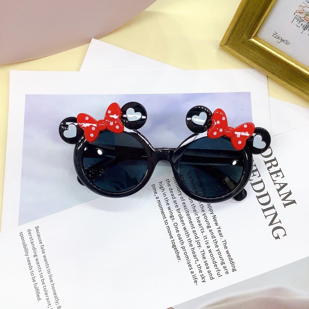 Fashionable And Cute With Cartoon Concave Design, Baby Sunglasses For Travel, UV Resistant Children's Sunshades