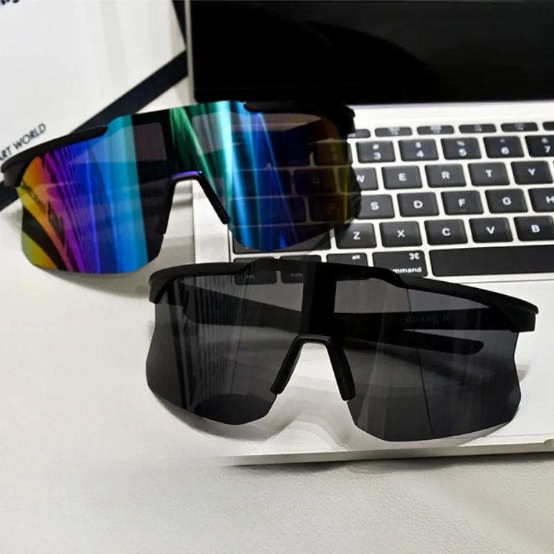 2PCS UV400 Cycling Sunglasses Men Women Bike Shades Sunglass Outdoor Sports Bicycle Dustproof Goggles Glasses For Men Women