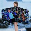 Classic Pop Rock Band C-Coldplay Bath Towel Microfiber Soft Water Absorbing Breathable For Girl Kids Cartoon Beach Towel
