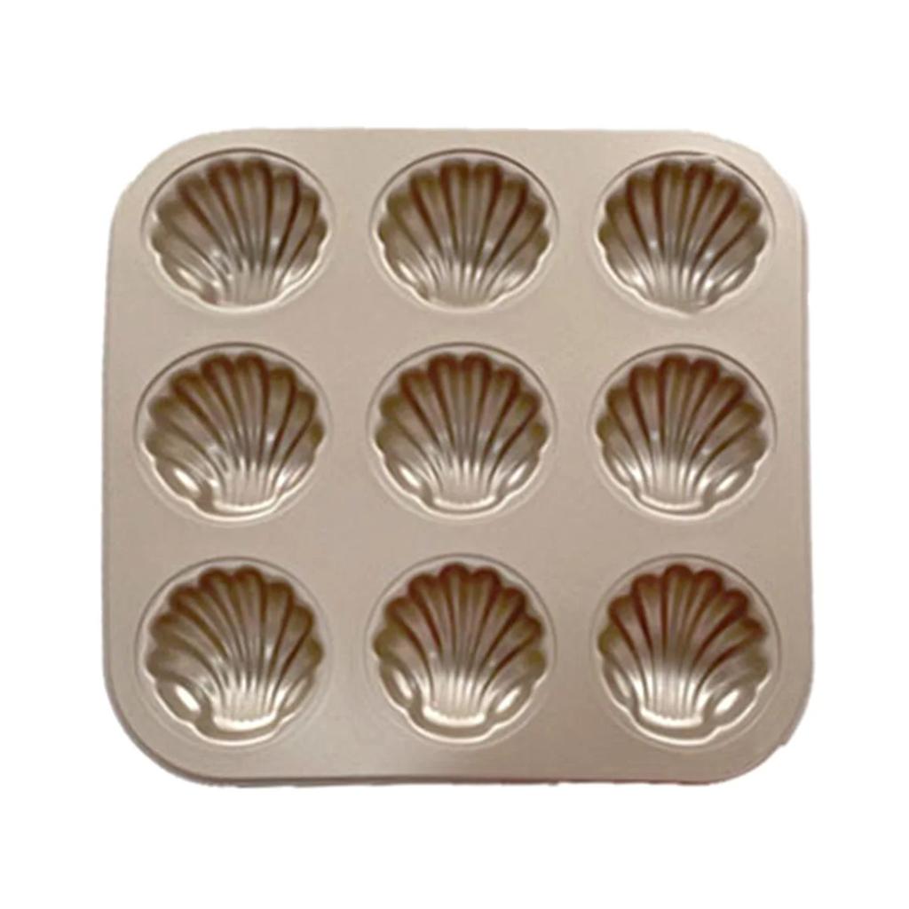 Madeleine Mold Shell Shape Baking Mold Carbon Steel Chocolate Cookie Cake Mould Baking Pan Dessert Pastry Tray For Kitchen Tool