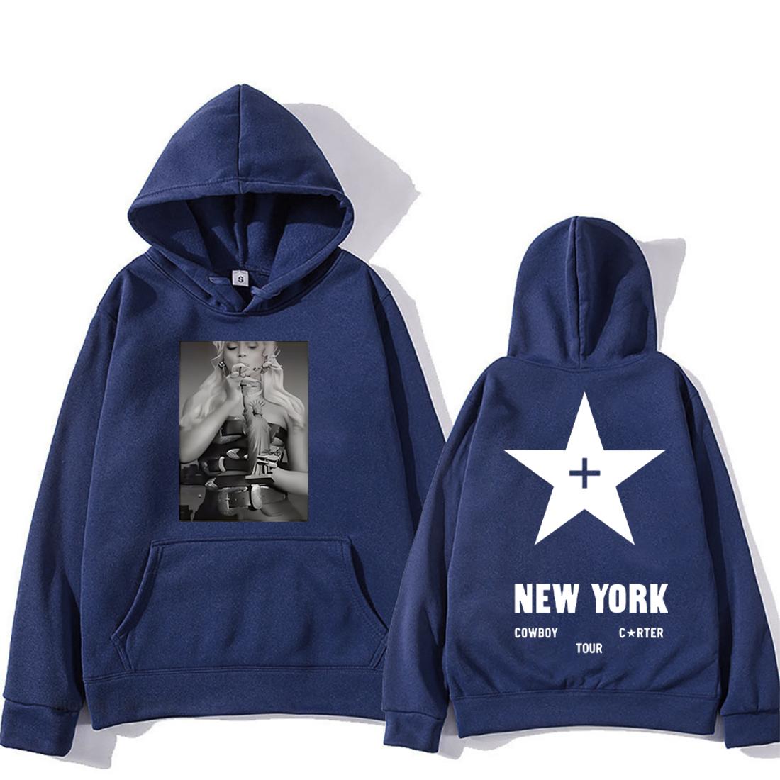

Beyonce Cowboy Carter Tour Graphics Hoodie Men Women s Fashion hip hop streetwear Fleece hoodie Long Sleeve vintage Sweatshirt 3XL