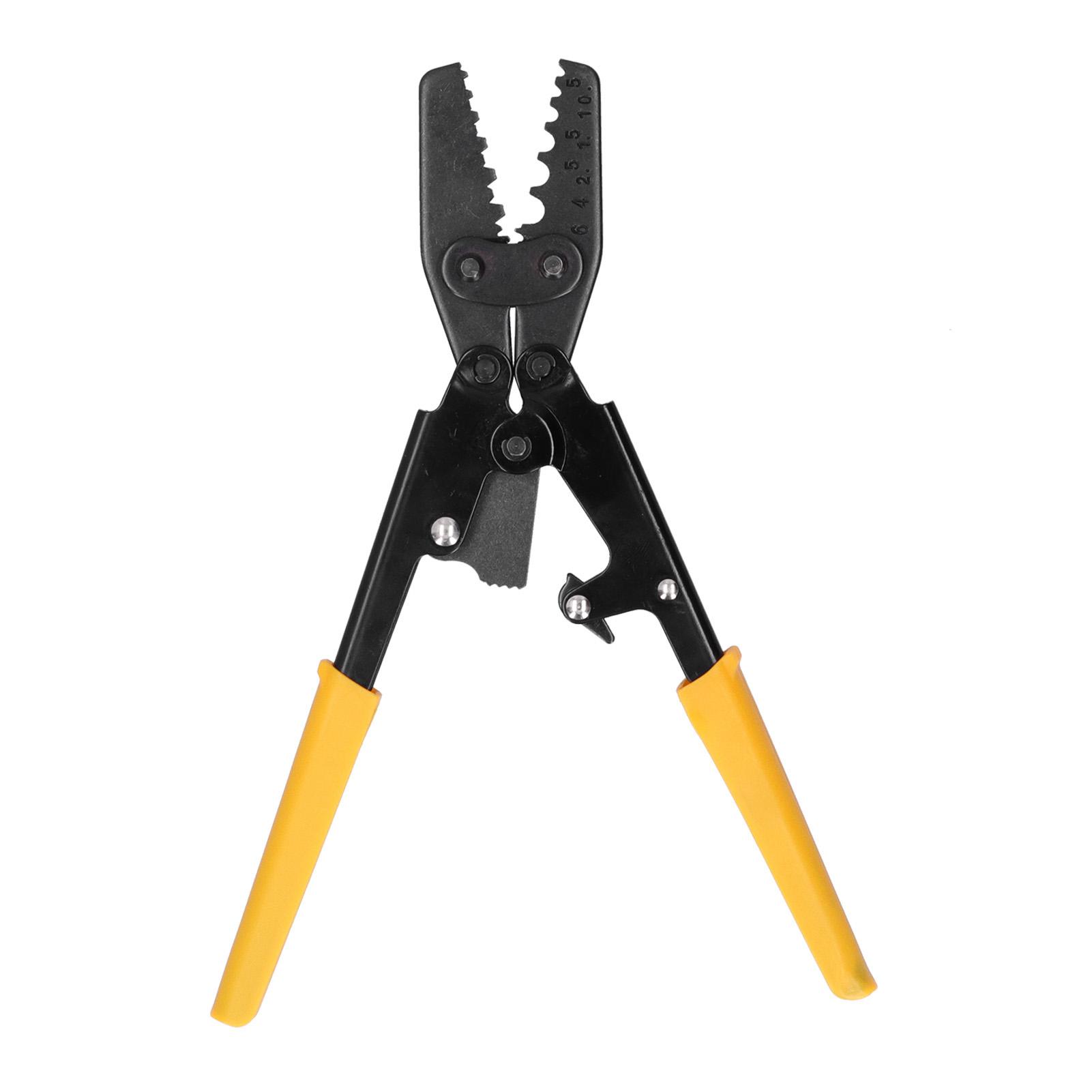 

Клещи для обжима клемм с храповым механизмом Ручные клещи для холодного прессования Обжимной инструмент Промышленное оборудование