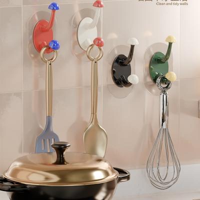 No Drill Hanger Strong Load Carrying Capacity, Multi-Functional, Suitable for Clothes, Hats, Bags, Kitchen Utensils, Shower, Towels and Keys
