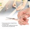 Curved Design Embroidery Scissors Stainless Steel Dressmaker Shears  For Embroidery