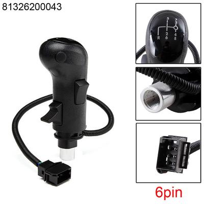 6Pin 8 Speed + R Truck Electric Gear Shift Knob 81326200043 for MAN TGA TGX TGS