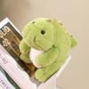 Green Cute Dragon Doll Children's Plush Toy Sofa Living Room Ornaments Dragon Year Mascot Grab Machine Doll Festival