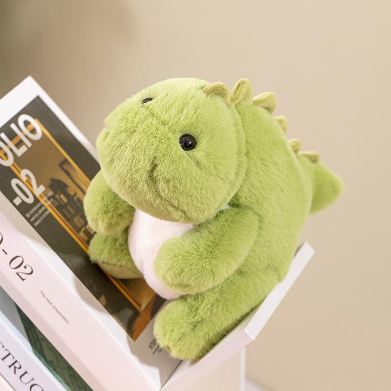 Green Cute Dragon Doll Children's Plush Toy Sofa Living Room Ornaments Dragon Year Mascot Grab Machine Doll Festival