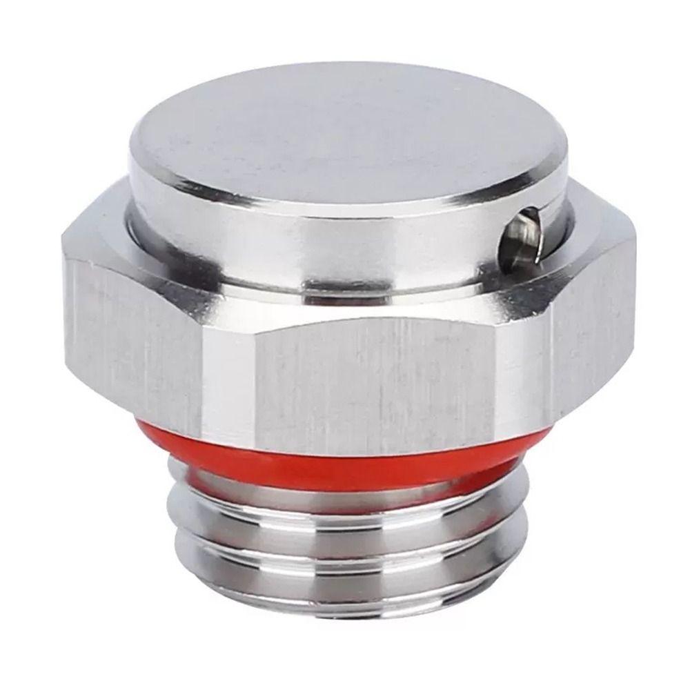 Screw In Metal Vent Plug 304 Stainless Steel Breather Vent Valve New Automatic Venting