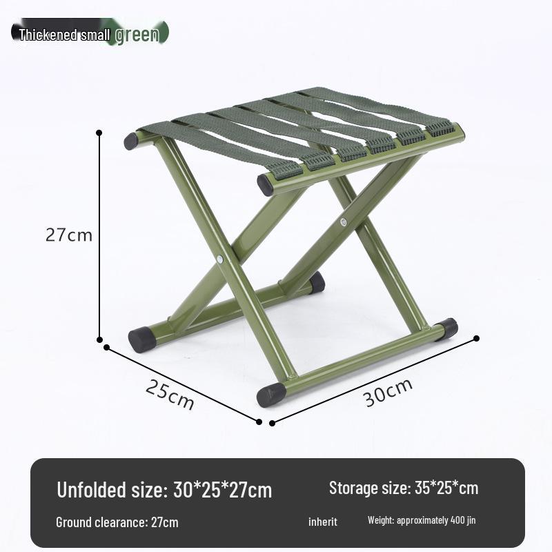 Portable Folding Backrest Chair for Camping, Fishing, Home, and Outdoor Use