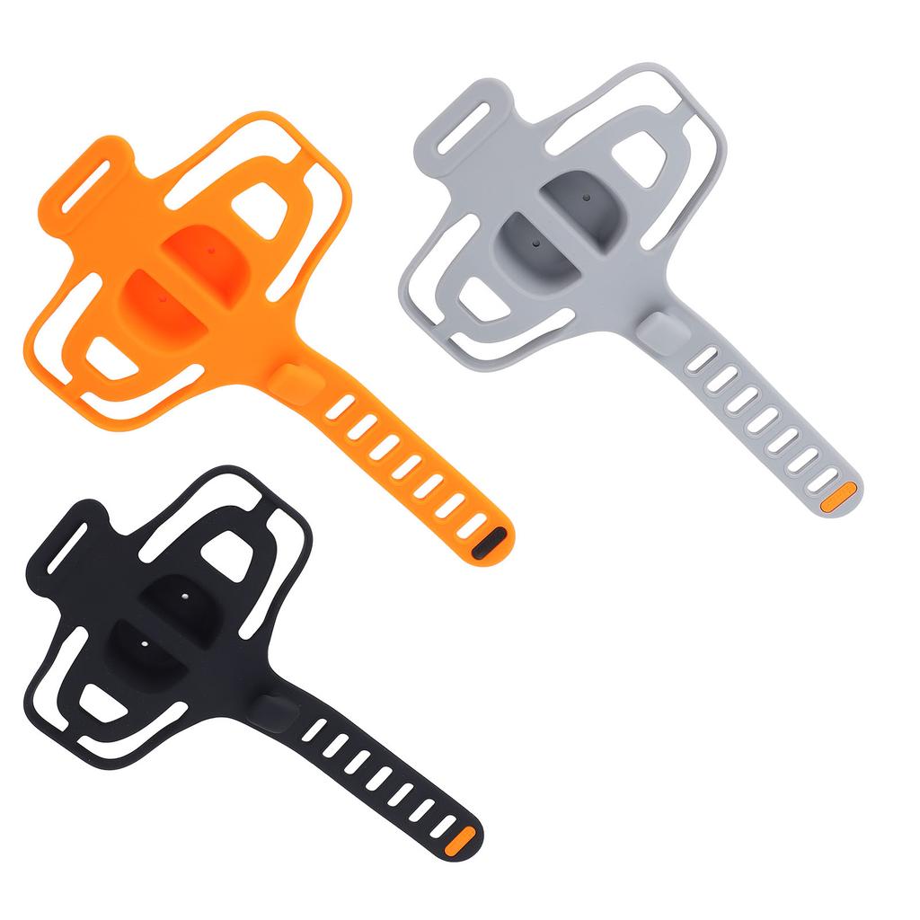 Bike Silicone Phone Holder Mount Strap Bicycle Motorcycle Scooter Handlebar Cell Phone Clamp