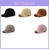 Fashionable Solid Color Imitation Wool Design Outdoor Casual Baseball Cap