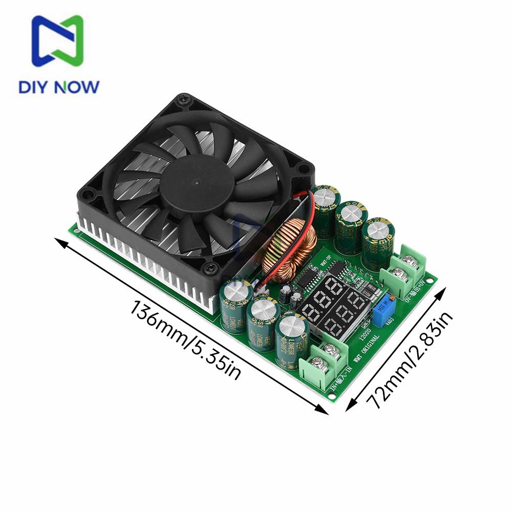 Step-Down Module Dc-Dc 600w Adjustable Step-Down Module Step-Down Board With Cooling Fan Solar Led Driver Power Supply