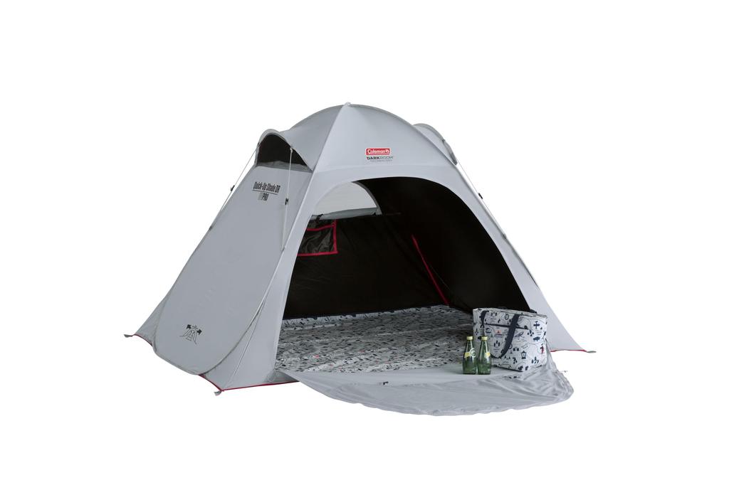 COLEMAN Quick Up Shade DR Beach Tent Compact Water UV Sports PU Solo Tent - Portable, Darkroom, Storage, Outdoor, Resistant, Protection, Park, Day,