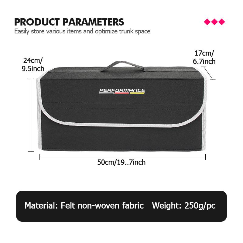 Boîte de rangement pour coffre de voiture Pliable Rangement Rangement Contenant Sac Pour BMW Série 1 3 5 X1 X3 X4 X5 X7 G20 G38 F20 F39 F48 E46