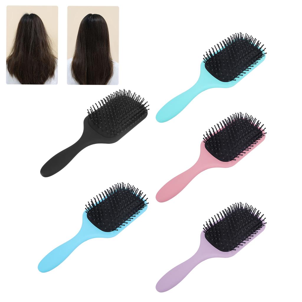 Hair Brush Detangling Styling Massage Scalp Cushion Comb for Curly Straight Hair