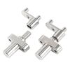 Dressing Table Hydraulic Hinge Invisible Hinge for Dresser Table Vanity Top Hidden Hinge Makeup Table with Damping Buffer