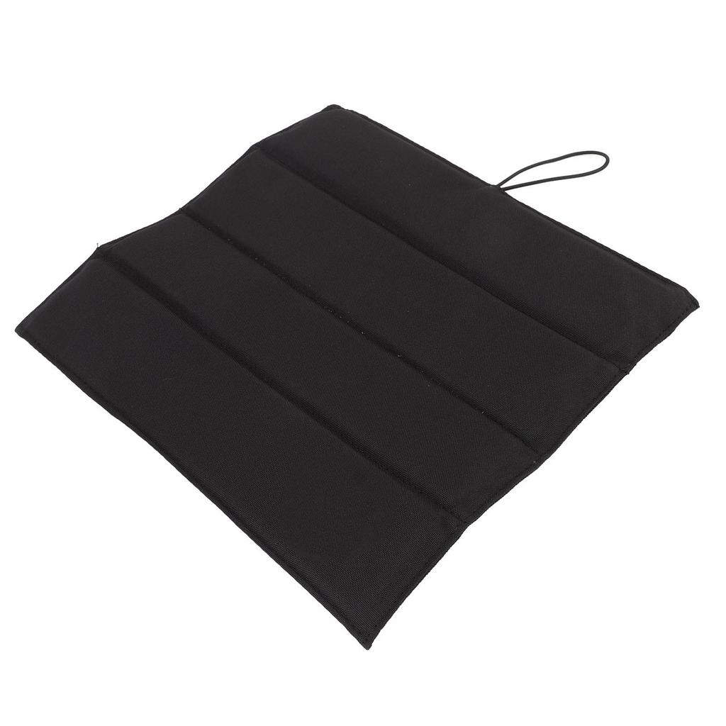 Black Portable Water Proof Picnic Mat Camping Sitting Pad Thickened Folding Small Cushion for Outdoo