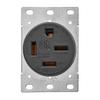 Powerful ED1560DF 60Amp NEMA 15-60R Outlet Industrial Socket Gold Plated Connectors Commercial Receptacle