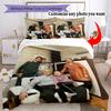 Customize Picture Customize Your Photo Bedding Set Breathable Duvet Cover with Pillowcases Home Decoration Birthday Gift