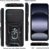 Armor Case For Xiaomi Redmi Note 14 5G  Cover Lens Protection With Ring Magnetic Holder Coque Fundas