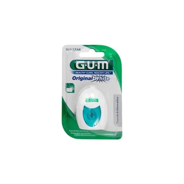 GUM original white 2040 fil dentaire ciré 30m