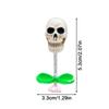 Rocking Skull Car Pendant Decoration Auto Interior Center Console Decoration Accessories Halloween Cartoon Creative Gift