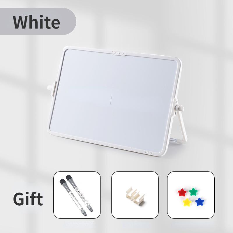 A4 Size Magnetic Double Side Whiteboard Tabletop Scaffolding Erasable Writing Board Children Graffiti 30.5x21.5cm